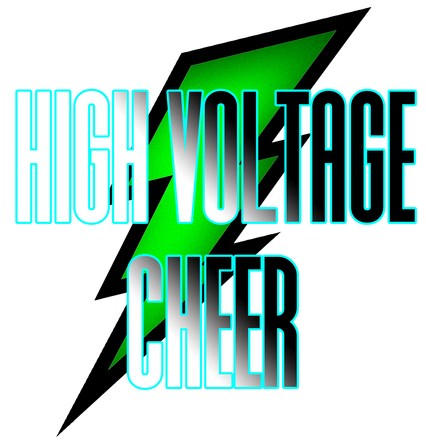 High Voltage Cheer Logo